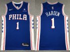 Philadelphia 76Ers #1 Harden-001 Basketball Jerseys