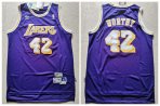 Los Angeles Lakers #42 Worthy-001 Basketball Jerseys