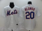 New York Mets #20 Alonso-001 Stitched Football Jerseys