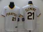 Pittsburgh Pirates #21 Clemente-013 Stitched Football Jerseys