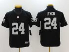 Youth Oakland Raiders #24 Lynch-001 Jersey