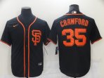 San Francisco Giants #35 Crawford-007 Stitched Football Jerseys