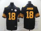 Pittsburgh Steelers #18 Johnson-002 Jerseys