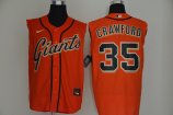 San Francisco Giants #35 Crawford-002 Stitched Football Jerseys