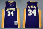 Los Angeles Lakers #34 O'Neal-002 Basketball Jerseys