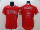 Los Angeles Angels #6 Rendon-001 Stitched Jerseys