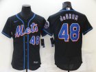 New York Mets #48 Degrom-003 Stitched Football Jerseys