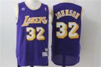 Los Angeles Lakers #32 Johnson-006 Basketball Jerseys
