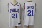 Philadelphia 76Ers #21 Embiid-008 Basketball Jerseys
