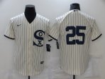 Chicago White Sox #25 Vaughn-004 stitched jerseys