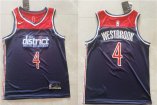 Washington Wizards #4 Westbrook-001 Basketball Jerseys
