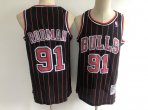 Chicago Bulls #91 Rodman-001 Basketball Jerseys