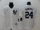New York Yankees #24 Sanchez-002 Stitched Jerseys