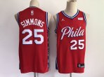 Philadelphia 76Ers #25 Simmons-012 Basketball Jerseys