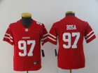 Youth San Francisco 49ers #97 Bosa-002 Jersey