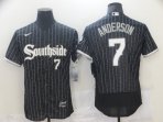 Chicago White Sox #7 Anderson-004 stitched jerseys