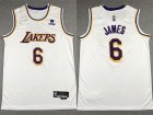 Los Angeles Lakers #6 James-017 Basketball Jerseys