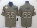 Pittsburgh Steelers #55 Bush-001 Jerseys