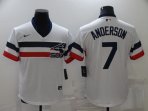 Chicago White Sox #7 Anderson-012 stitched jerseys