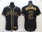 Houston Astros #2 Bregman-001 Stitched Jerseys