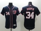 Washington Nationals #34 Harper-001 Stitched Jerseys