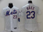 New York Mets #23 Baez-005 Stitched Football Jerseys