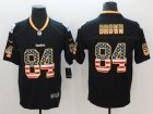 Pittsburgh Steelers #84 Brown-010 Jerseys