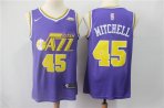 Utah Jazz #45 Mitchell-003 Basketball Jerseys