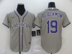 Colorado Rockies #19 Blackmon-004 Stitched Jerseys