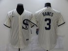 Chicago White Sox #3 Baines-006 stitched jerseys