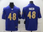 Baltimore Ravens #48 Queen-002 Jerseys