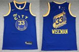 Golden State Warriors #33 Wiseman-003 Basketball Jerseys