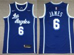 Los Angeles Lakers #6 James-014 Basketball Jerseys