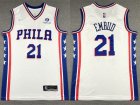 Philadelphia 76Ers #21 Embiid-020 Basketball Jerseys