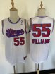 Sacramento Kings #55 Williams-004 Basketball Jerseys