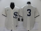 Chicago White Sox #3 Baines-002 stitched jerseys