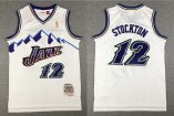 Utah Jazz #12 Stockton-005 Basketball Jerseys