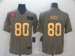 San Francisco 49ers #80 Rice-009 Jerseys