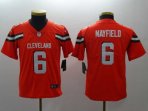 Youth Cleveland Browns #6 Mayfield-004 Jersey