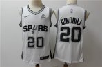 San Antonio Spurs #20 Ginobili-004 Basketball Jerseys