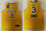 Los Angeles Lakers #3 Davis-005 Basketball Jerseys