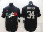 Oakland Raiders #34 Jackson-028 Jerseys