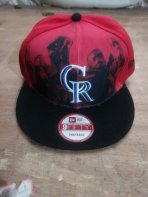 Colorado Rockies Adjustable Hat-001 Jerseys
