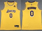 Los Angeles Lakers #0 Westbrook-010 Basketball Jerseys