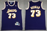 Los Angeles Lakers #73 Rodman-001 Basketball Jerseys