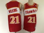 Atlanta Hawks #21 Wilkins-004 Basketball Jerseys