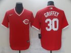 Cincinnati reds #30 Griffey-002 Stitched Football Jerseys