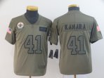 Youth New Orleans Saints #41 Kamara-001 Jersey