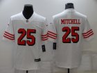 San Francisco 49ers #25 Mitchell-002 Jerseys