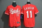 Cincinnati reds #11 Larkin-001 Stitched Football Jerseys
